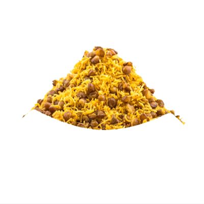 Changezi's Lodrawa Mand Dal Moth Namkeen Bhujiya Sev Farsan/Moth Dal Dalmoth Bhujiya Namken/Organic Namkeen/All Time Perfect Party Snack|Made with 100% Groundnut oil Dal Bhiji Sev-350g*2Pack
