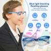 CHOFILORD 6 Pack Cat Eye Reading Glasses for Women Fashion Cute Blue Light Blocking Computer Readers Spring Hinge (A 6C Mixed, 0.00, x) view 4