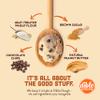 Dible Dough Edible Cookie Dough Bars, All Natural Ingredients, Low Calorie Healthy Snacks - 180 Calories per Serving, Non-refrigerated Snack Bars, 10-Pack (Peanut Butter Chocolate Chip) view 3