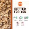 Dible Dough Edible Cookie Dough Bars, All Natural Ingredients, Low Calorie Healthy Snacks - 180 Calories per Serving, Non-refrigerated Snack Bars, 10-Pack (Peanut Butter Chocolate Chip) view 4