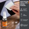 Glasses Cleaner Kit,Eyeglass Repair Kit- Eyeglass Cleaner |24H Anti Fog Lens Cleaner Spray| Microfiber Cleaning Cloth|3 in 1 Screwdriver| 6 Silicone Eyeglass Nose Pads with Screws| 2 Glasses Ear Grip view 4