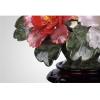 Artificial Trees Artificial Bonsai Jade Bonsai Decoration Simulation Peony Flower Potted Artificial House Plants for Decoration Office/Windowsill/Yard Simulated Pine view 4