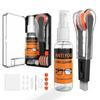 Glasses Cleaner,8 in 1 Glasses Cleaning Kit with 24H Anti Fog Eyeglass Cleaner Spray| Portable Glasses Cleaner Tool|Eye Glass Clean Cloths, Glasses Anti Slip with Soft Eyeglass Nose Pads & Ear Grip view 1