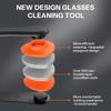 Glasses Cleaner,8 in 1 Glasses Cleaning Kit with 24H Anti Fog Eyeglass Cleaner Spray| Portable Glasses Cleaner Tool|Eye Glass Clean Cloths, Glasses Anti Slip with Soft Eyeglass Nose Pads & Ear Grip view 3