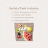 Cure Hydration | Plant-Based Electrolyte Drink Mix | No Added Sugar | FSA-HSA | Dehydration Relief Powder Made with Coconut Water | Non-GMO | Vegan | 28 Packets - Variety Pack view 3