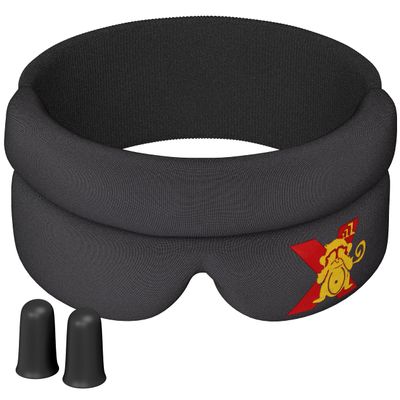 Sleep Monkey X | Ultra-Comfort Sleep Mask: Experience Serene Slumber Anywhere | Best Comfortable Sleeping Mask for Enhanced Sleep Quality | Soft & Cozy Blindfold for Restful Nights | Eco-Friendly