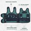 Weighted Vest for Kids - Adjustable Compression Vest (Large, Ages 10-12) with 6 Removable Weights - Breathable & Snug Fit Design for Sensory Play view 3