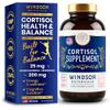 15-IN-1 Cortisol Supplements for Women & Men - Cortisol Reducer, Manager with Ashwagandha, Acerola, L-Tyrosine, Vitamin C, B6 - Mood, Stress Relief, Restful Sleep Support - 60 Capsules, 60-Day Supply view 1