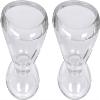 Transparent Glass Eye Wash Cup - 10ml Each for Effective Eye Rinse and Cleansing Eyes (Pack Of 2) ", since unit on hand doesn't have storage containers view 3