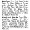 Honey Ohs! Family Size Cereal, Crunchy Breakfast Cereal Os Made with Sweetened Corn, Oats and Rice, 20 OZ Box view 3