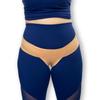 Femme Jock Pelvic Support Belt for Women | Pregnancy & Postpartum Uterus Girdle | SPD, Bladder Support, Vulvar Varicosities Relief | Low Waist - Sapphire Blue (Large - Brief size 28 fits waist up to 34 inches) view 1
