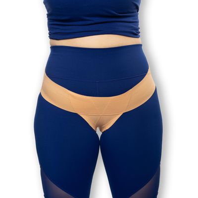 Femme Jock Womens Pelvic Orthotic Uterus Support Belt  Girdle for Prolapsed or Dropped Bladder | Vulvar Varicosities | Postpartum Recovery | Symphysis Pubis | Dysfunction Pain Relief - Low Waist