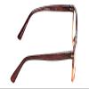 Calabria R218 Reading Glasses +1.00 Brown Crystal Women Single Power Reader Trendy Stylish Cute Fashion Eyeglasses Soft Case view 4