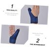 1Pc thumb orthosis wrist support brace wrist support wrap brace right hand thumb wrap breathable wrap Wrap ok cloth composite material hand view 2