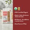 DeLallo Whole Wheat Orzo Pasta, 1 Pound Bag, Organic, Made with Only 100% Durum Wheat Flour, Made in Italy, Bronze Cut, Kosher, Non-GMO, All Natural, (7 Pack) view 4