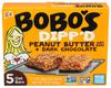 Bobo's Peanut Butter Oat Bar + Dark Chocolate Dipped, Non GMO, Gluten Free, 5 Ounces (Pack Of 6) view 1