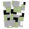 Savannan Kitchen Dish Cloths, Abstract Color Block Green Gray Black Modern Art Ultra Soft Absorbent Dish Towels for Drying Dishes Quick Drying Towels Dish Rags 2 Pack view 1