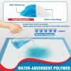 BIGGMED Tear-Resistant Incontinence Bed Pads 40'' x 36'' (50 Count ) with 130 Gram Heavy Duty Disposable Underpads Chucks Pads for Adults, Kids & Elderly | Protection Pads for Bed, Sofa, and Chair view 4