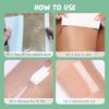 50 Pcs Waterproof Tape Self-Adhesive Body Tape for Skin Transparent Film Invisible Bandage Tape Anti Chafing Thigh Tape for Women Girls view 3