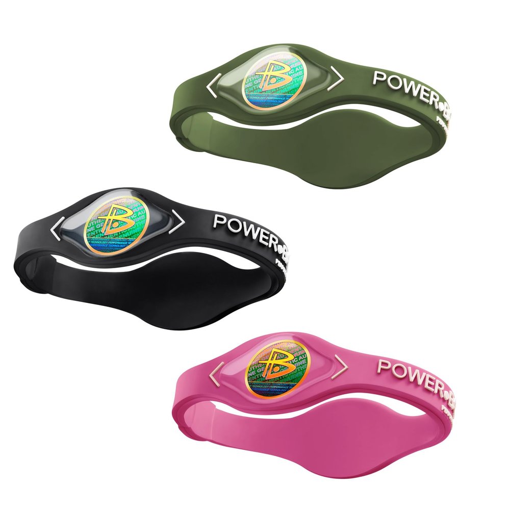 Power Balance The Original Genuine Performance Wristband, Silicone Rubber Wristbands Bracelets Sports Bracelet Wristband for Men Women, Power 3 Pack Bangles, Size of M+M+LM 19.0CM/L 20.5CM