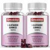GREABBY L Glutamine 1000mg Gummies - Muscle Relief & Immune Support, Amino Acid Supplement with Magnesium Glycinate, Vegan & Non-GMO, Gluten Free (120 Count) view 1