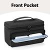 CURMIO CPAP Travel Bag Compatible for ResMed AirMini, Machine Carrying Case for Supplies, Black (Empty Bag Only, Patent Design) view 4