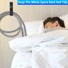 1 Pcs Cpap Hose Hanger, Anti-Release Metal Cpap Hose Holder Hanger for Bed, 2 in 1 Design Cpap Hook Tube Mask Holder for Hold CPAP Headband Hose, and Tube, Cpap Stand - 1 Pcs Black view 2
