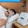 1 Pcs Cpap Hose Hanger, Anti-Release Metal Cpap Hose Holder Hanger for Bed, 2 in 1 Design Cpap Hook Tube Mask Holder for Hold CPAP Headband Hose, and Tube, Cpap Stand - 1 Pcs Black view 4