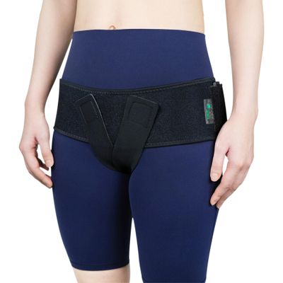 JOMECA V-Sling Pelvic Support Belt for Prolapse Pregnancy SPD, Vulvar Varicosities, LCS, Pelvic Floor, Organ Prolapse Support Relieve Tilted or Twisted Pelvis Girdle Pain (Black X-Large)