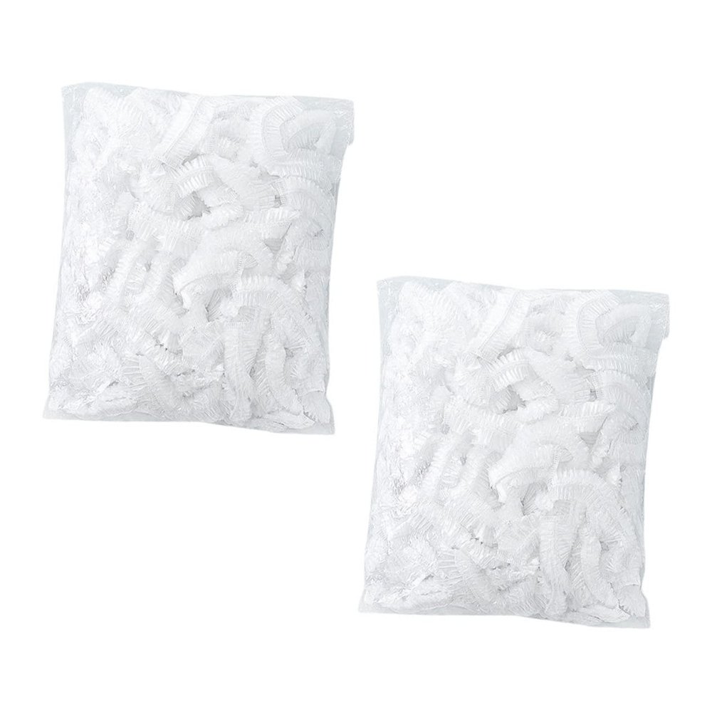 Cabilock 200pcs Food Covers for outside Lids Wrap Keeping Disposable Food Preservation Cover Reusable Covers for Food Storage Insulated Food Covers Plastic