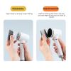 CHICIRIS 3PCS Electric Spin Scrubber for Replacement, Cordless Brush (Coarse Fiber, Sponge, Cloth, Base) view 4