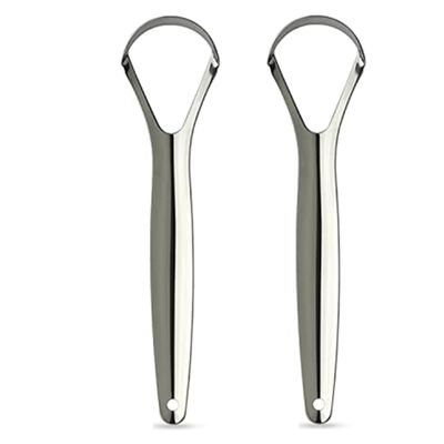 2 Pack Stainless Steel Tongue Scraper