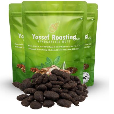 Covered Pecan Halves Candy Deliciously Decadent - Kosher Certified - 3 Bags, 5 oz. Each (Cookie)
