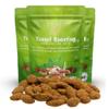 Covered Pecan Halves Candy Deliciously Decadent - Kosher Certified - 3 Bags, 5 oz. Each (Cocoa) view 1