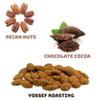 Covered Pecan Halves Candy Deliciously Decadent - Kosher Certified - 3 Bags, 5 oz. Each (Cocoa) view 4