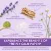 Laki Naturals Fly Calm Patch (Pack of 8) - Relax Nerves, Support Stress, Ease Your Mind for Happy Air Travel - Natural Ingredients to Support Airplane Stress - Calm Your Fear of Flying Naturally view 4