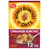 Honey Bunches of Oats Cinnamon Cereal, Breakfast Cereal with Oats and Granola Clusters, 12 oz Box view 1