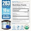 biophix Blue Spirulina Powder Organic Blulina 10 oz - Algae Organic Spirulina Powder 283 Servings - Superfood Supplement - Natural Blue Pigment - Espirulina en Polvo Organica Pura Azul view 3