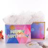 16" Laser Happy Birthday Bags - 2 Extra Large Gift Bags with Tissue Papers & Cards, for Women, Girls & Kids view 2