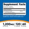 Nutricost Citrus Bergamot Capsules 1,200mg, 120 Capsules - 25:1 Bergamot Extract - 60 Servings, Gluten Free, Vegan & Non-GMO view 2