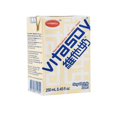 Vitasoy Original Soy Milk a Healthy Non GMO and Non Dairy Suitable for Vegan and Vegetarian 8.45 Fl Oz (pack of 10)