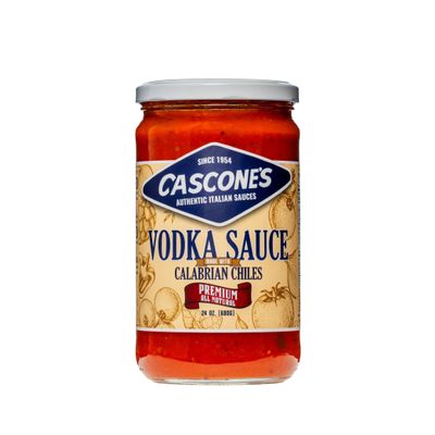 Cascone's Authentic Italian Vodka Sauce | Made with Calabrian Chiles | Gluten Free