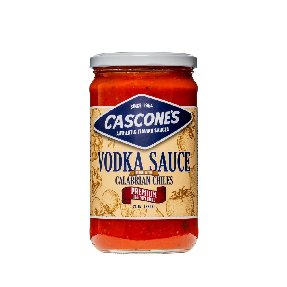 Cascone's Authentic Italian Vodka Sauce | Made with Calabrian Chiles | Gluten Free
