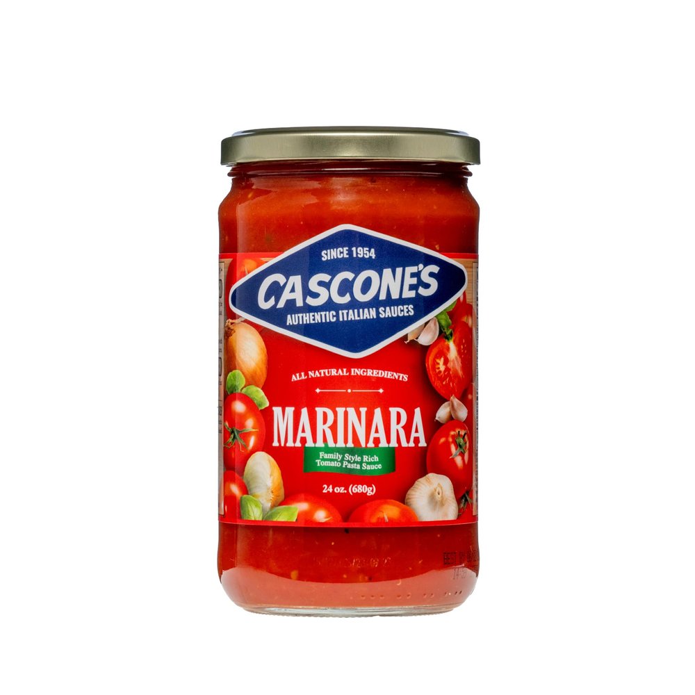 Cascone's Authentic Italian Marinara Pasta Spaghetti Sauce | Tomato Paste Sauce