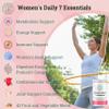 2nd Springs Women's & Men's Daily 7 Essentials + Adaptogen Complex Bundle - Complete Multivitamins with Stress Adaptation Support for Optimal Health view 2
