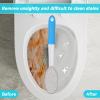 2PCS Toilet Cleaning Pumice Stone, Stains Hard Water Ring Remover Bathroom Cleaning Brushes Toilet Pumice Stone with Handle for Toilets, Bathtubs, Pool (2PCS) view 4