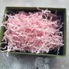 JHESAO 1LB Crinkle Cut Paper Shredded Paper for Gift Box Baskets Filler, Pink Crinkle Cut Paper Shred Filler Confetti for Packaging view 2