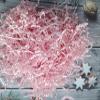 JHESAO 1LB Crinkle Cut Paper Shredded Paper for Gift Box Baskets Filler, Pink Crinkle Cut Paper Shred Filler Confetti for Packaging view 3