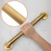 Rackickyer Shower Grab Bar, 2 Pack 12 Inch Gold Bathroom Grab Bar, 1.25" Diameter 304 Stainless Steel Anti-Slip Grab Bars for Bathtubs and Showers, Handicap Shower Grab Bar for Seniors Elderly view 4