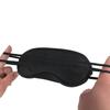 20 Pcs Lightweight Sleep Masks - Soft Blackout Blindfolds With Nose Pad and Adjustable Strap - Comfortable for Eyes - Black view 3